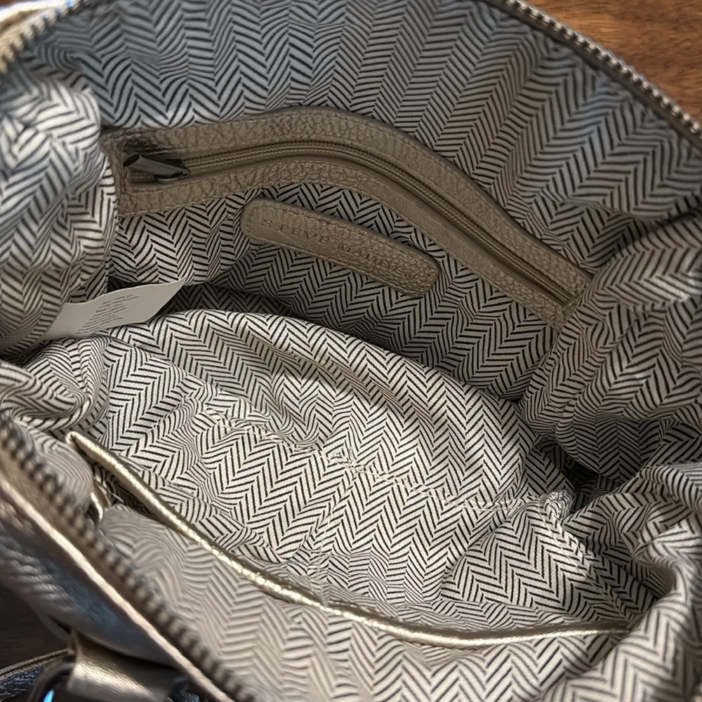 Steve Madden Gold Women's Handbag - Picture 5 of 5